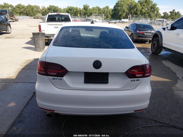 2012 Volkswagen Jetta 2.5l Se მანქანა იყიდება აუქციონზე, vin: 3VWBX7AJ0CM306280, აუქციონის ნომერი: 45634790