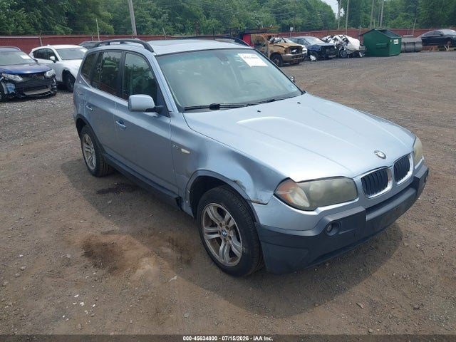 Продаж на аукціоні авто 2005 Bmw X3 3.0i, vin: WBXPA93445WD20222, номер лоту: 45634800