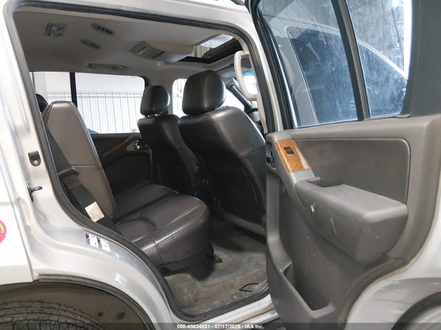 2005 Nissan Pathfinder Le მანქანა იყიდება აუქციონზე, vin: 5N1AR18W05C743302, აუქციონის ნომერი: 45634801