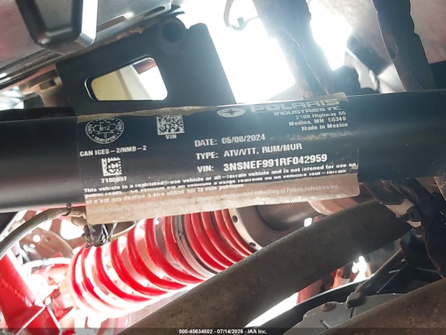 Polaris Rzr Xp 1000 Ultimate 2024 3NSNEF991RF042959 Image 10