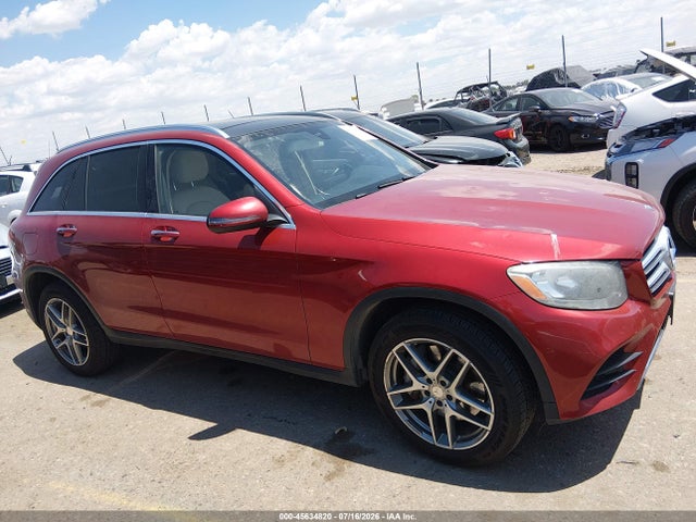 45634820 :رقم المزاد ، WDC0G4KB6GF017209 vin ، 2016 Mercedes-benz Glc 300 4matic مزاد بيع