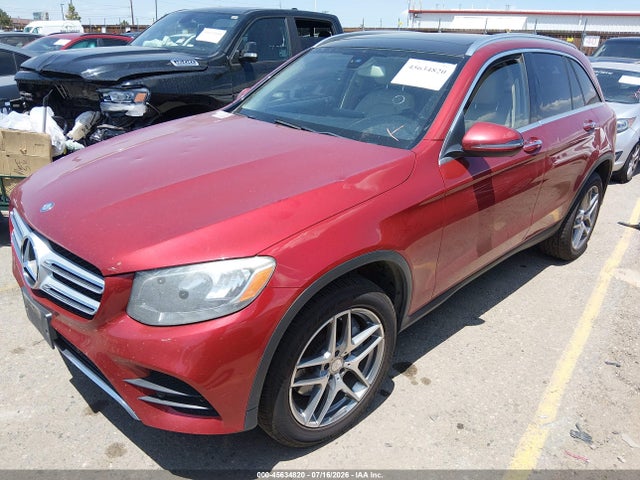 45634820 :رقم المزاد ، WDC0G4KB6GF017209 vin ، 2016 Mercedes-benz Glc 300 4matic مزاد بيع