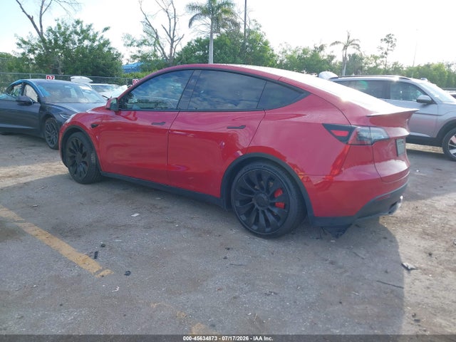 Продаж на аукціоні авто 2023 Tesla Model Y Performance Dual Motor All-wheel Drive, vin: 7SAYGDEF4PF795426, номер лоту: 45634873