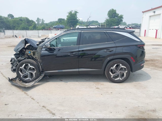 45634986 :رقم المزاد ، 5NMJECAE0NH061261 vin ، 2022 Hyundai Tucson Limited مزاد بيع