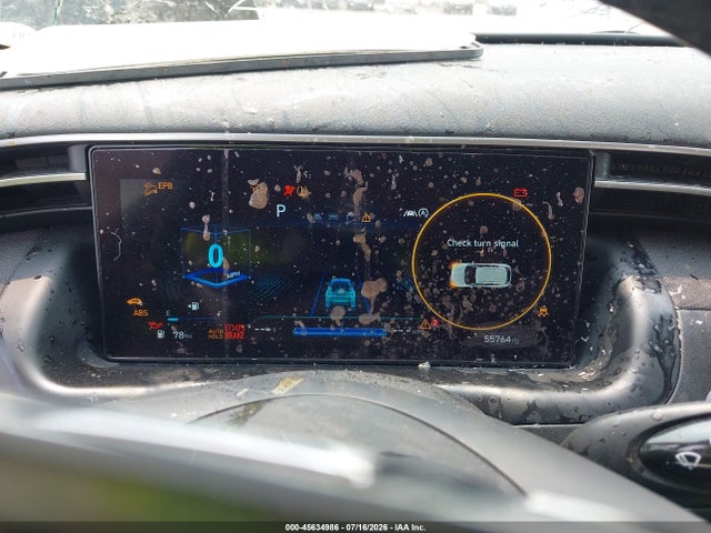 45634986 :رقم المزاد ، 5NMJECAE0NH061261 vin ، 2022 Hyundai Tucson Limited مزاد بيع