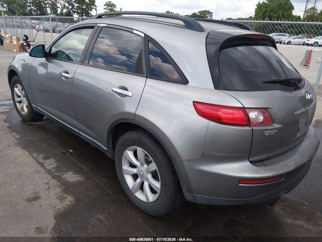 45635001 :رقم المزاد ، JNRAS08W75X215168 vin ، 2005 Infiniti Fx35 مزاد بيع