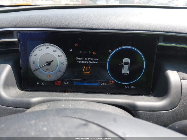 Продажа на аукционе авто 2022 Hyundai Tucson Sel, vin: 5NMJF3AE5NH001151, номер лота: 45635046