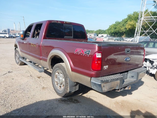 Продажа на аукционе авто 2012 Ford Super Duty F-250 Srw Lariat, vin: 1FT7W2B63CEB77479, номер лота: 45635059