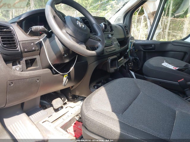 2023 Ram Promaster 3500 Cargo Van High Roof 159 Wb Ext მანქანა იყიდება აუქციონზე, vin: 3C6MRVJGXPE532462, აუქციონის ნომერი: 45635114