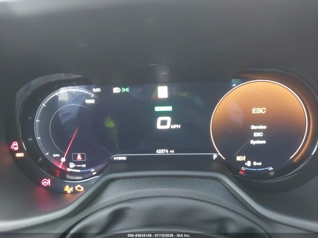 2024 Dodge Hornet R/t Eawd მანქანა იყიდება აუქციონზე, vin: ZACPDFCW4R3A33720, აუქციონის ნომერი: 45635149