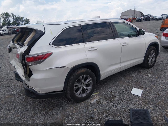 Продаж на аукціоні авто 2015 Toyota Highlander Xle V6, vin: 5TDKKRFH7FS038819, номер лоту: 45635193