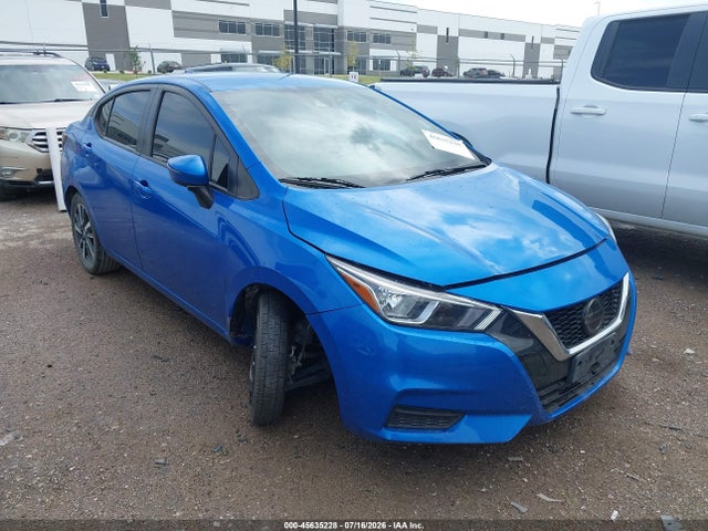 2021 Nissan Versa Sv Xtronic Cvt მანქანა იყიდება აუქციონზე, vin: 3N1CN8EV9ML840467, აუქციონის ნომერი: 45635228