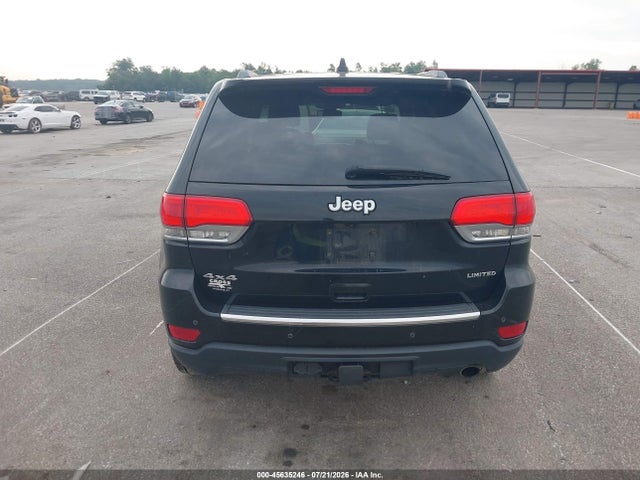 2018 Jeep Grand Cherokee Limited 4x4 მანქანა იყიდება აუქციონზე, vin: 1C4RJFBG8JC136104, აუქციონის ნომერი: 45635246