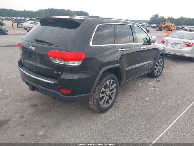 2018 Jeep Grand Cherokee Limited 4x4 მანქანა იყიდება აუქციონზე, vin: 1C4RJFBG8JC136104, აუქციონის ნომერი: 45635246