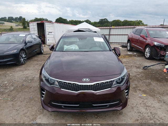 2017 Kia Optima Ex მანქანა იყიდება აუქციონზე, vin: 5XXGU4L3XHG174281, აუქციონის ნომერი: 45635262