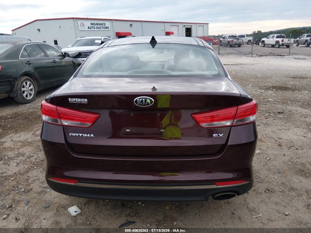 2017 Kia Optima Ex მანქანა იყიდება აუქციონზე, vin: 5XXGU4L3XHG174281, აუქციონის ნომერი: 45635262