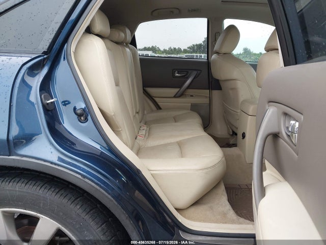 45635268 :رقم المزاد ، JNRAS08W16X205124 vin ، 2006 Infiniti Fx35 مزاد بيع