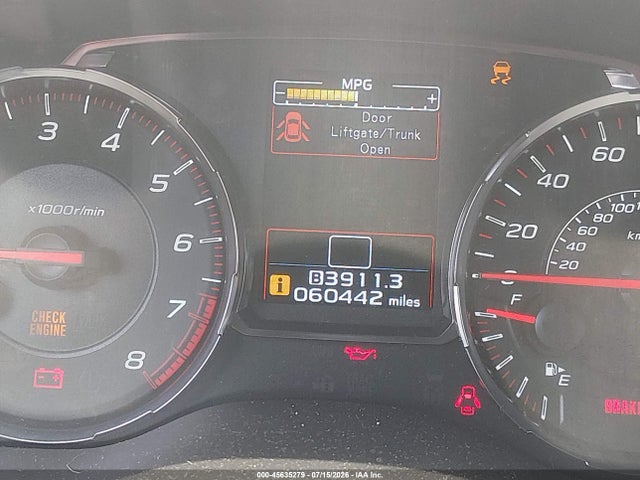 Aukcja sprzedaży 2021 Subaru Wrx, vin: JF1VA1A63M9800598, numer aukcji: 45635279