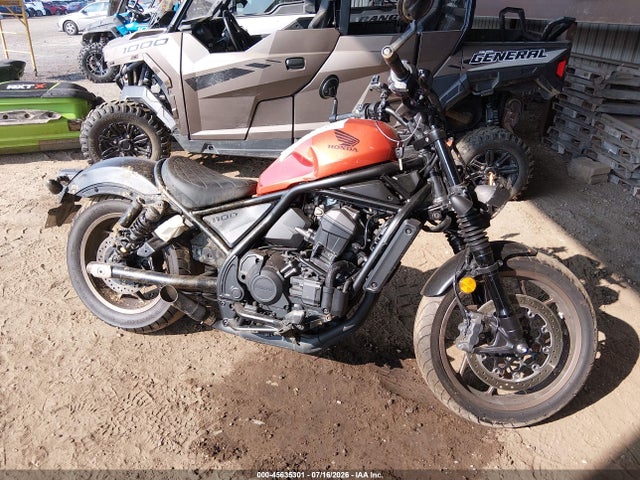 45635301 :رقم المزاد ، JH2SC87M3SK000922 vin ، 2025 Honda Cmx1100 D3 مزاد بيع