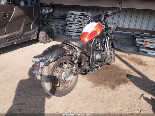 45635301 :رقم المزاد ، JH2SC87M3SK000922 vin ، 2025 Honda Cmx1100 D3 مزاد بيع