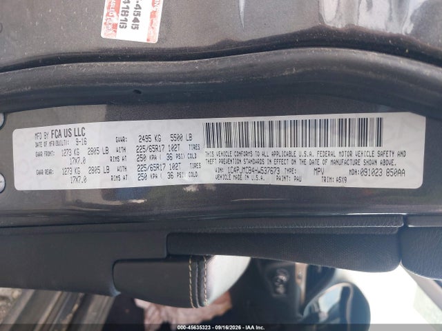 Продаж на аукціоні авто 2017 Jeep Cherokee Latitude 4x4, vin: 1C4PJMCB4HW537673, номер лоту: 45635323