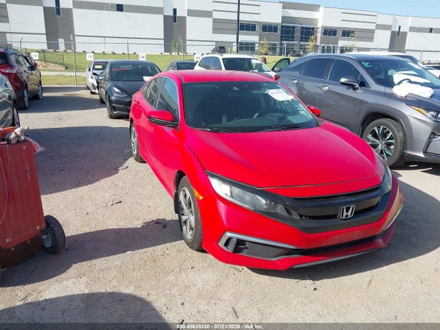 Продаж на аукціоні авто 2019 Honda Civic Lx, vin: 2HGFC2F69KH593611, номер лоту: 45635330