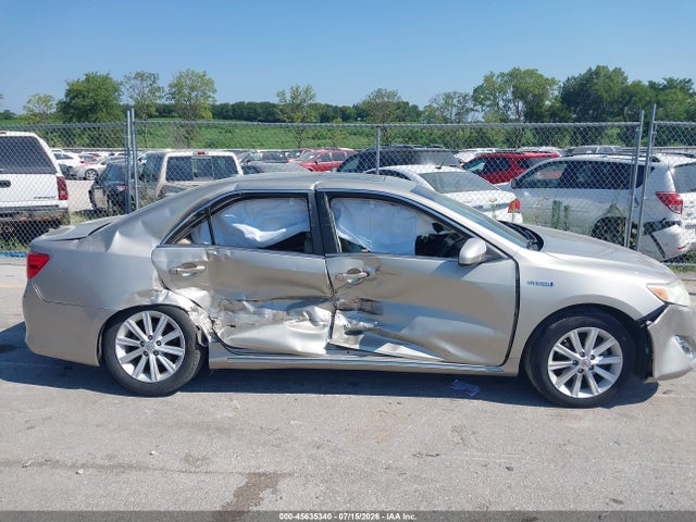 2014 Toyota Camry Hybrid Xle მანქანა იყიდება აუქციონზე, vin: 4T1BD1FK0EU127628, აუქციონის ნომერი: 45635340