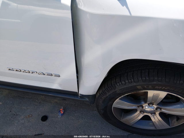 Aukcja sprzedaży 2017 Jeep Compass High Altitude, vin: 1C4NJDEB2HD100500, numer aukcji: 45635408