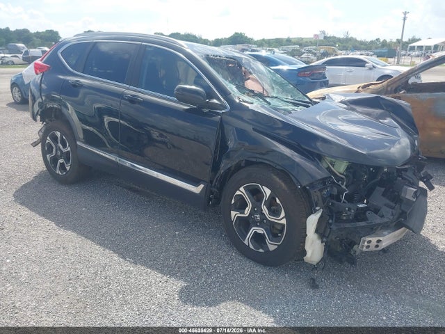 2018 Honda Cr-v Touring მანქანა იყიდება აუქციონზე, vin: 7FARW1H9XJE007544, აუქციონის ნომერი: 45635429