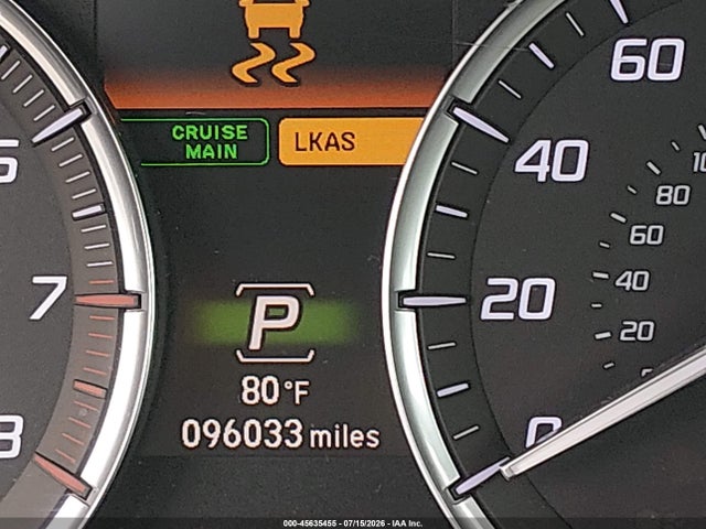 45635455 :رقم المزاد ، 19UUB1F55GA012252 vin ، 2016 Acura Tlx Tech مزاد بيع
