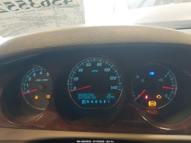 45635520 :رقم المزاد ، 1G4HD57248U188453 vin ، 2008 Buick Lucerne Cxl مزاد بيع