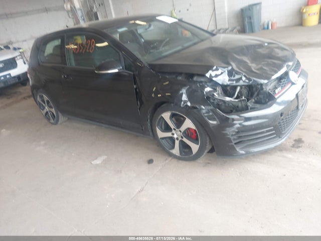 45635528 :رقم المزاد ، 3VWTT7AU0FM071832 vin ، 2015 Volkswagen Golf Gti 2.0t S 2-door مزاد بيع