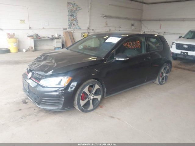 45635528 :رقم المزاد ، 3VWTT7AU0FM071832 vin ، 2015 Volkswagen Golf Gti 2.0t S 2-door مزاد بيع