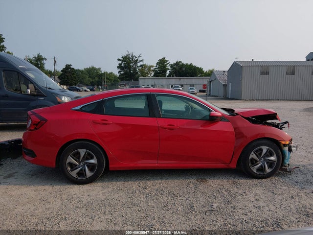 2019 Honda Civic Lx მანქანა იყიდება აუქციონზე, vin: 2HGFC2F6XKH587946, აუქციონის ნომერი: 45635547