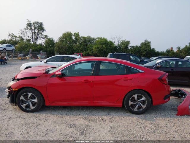 2019 Honda Civic Lx მანქანა იყიდება აუქციონზე, vin: 2HGFC2F6XKH587946, აუქციონის ნომერი: 45635547