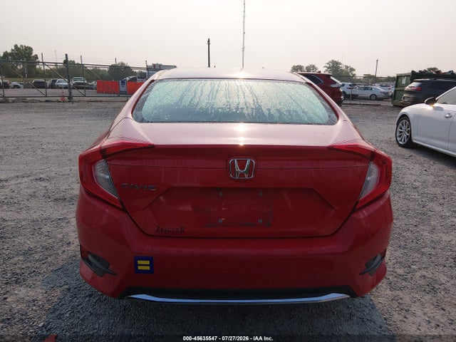 2019 Honda Civic Lx მანქანა იყიდება აუქციონზე, vin: 2HGFC2F6XKH587946, აუქციონის ნომერი: 45635547