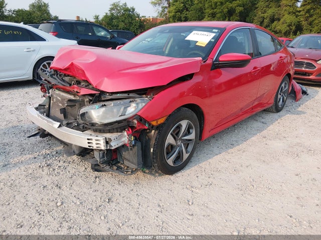 2019 Honda Civic Lx მანქანა იყიდება აუქციონზე, vin: 2HGFC2F6XKH587946, აუქციონის ნომერი: 45635547