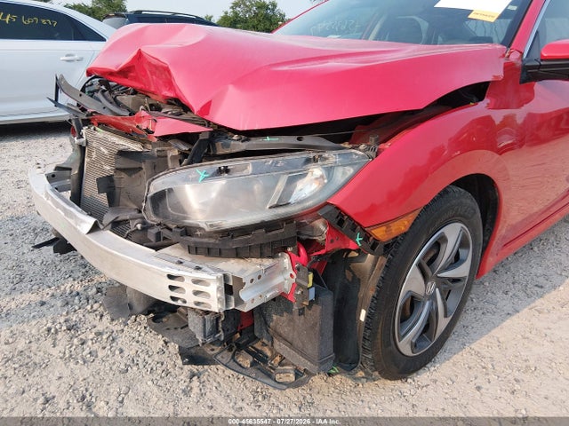 2019 Honda Civic Lx მანქანა იყიდება აუქციონზე, vin: 2HGFC2F6XKH587946, აუქციონის ნომერი: 45635547
