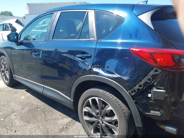 2016 Mazda Cx-5 Grand Touring მანქანა იყიდება აუქციონზე, vin: JM3KE2DY9G0763481, აუქციონის ნომერი: 45635598