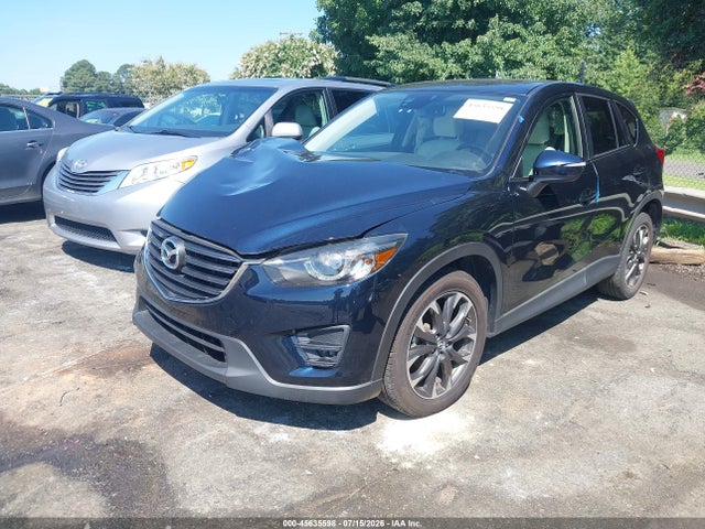 2016 Mazda Cx-5 Grand Touring მანქანა იყიდება აუქციონზე, vin: JM3KE2DY9G0763481, აუქციონის ნომერი: 45635598