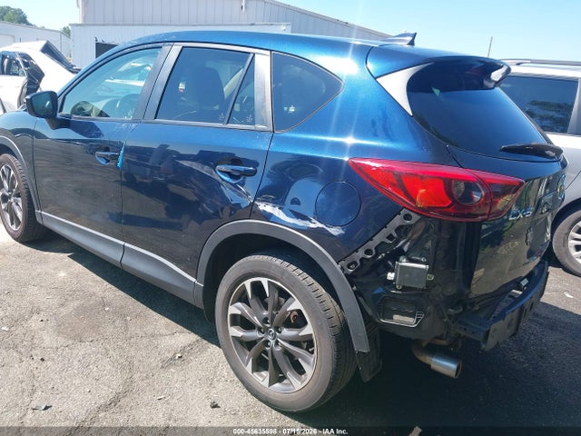 2016 Mazda Cx-5 Grand Touring მანქანა იყიდება აუქციონზე, vin: JM3KE2DY9G0763481, აუქციონის ნომერი: 45635598