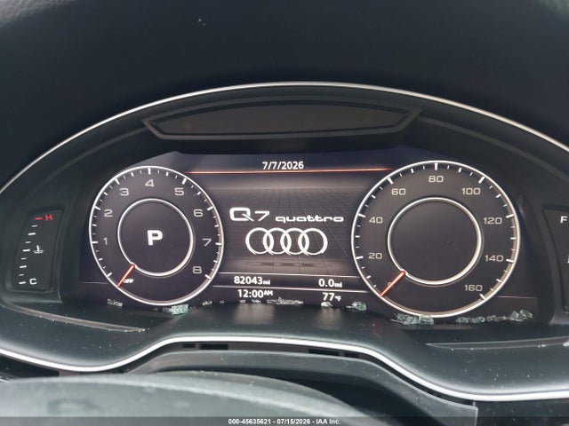 45635621 :رقم المزاد ، WA1LAAF70JD049921 vin ، 2018 Audi Q7 3.0t Premium مزاد بيع