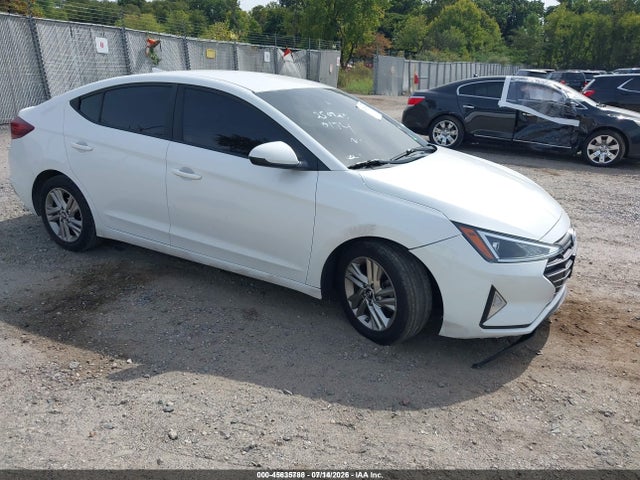 2019 Hyundai Elantra Sel მანქანა იყიდება აუქციონზე, vin: 5NPD84LF9KH426955, აუქციონის ნომერი: 45635788