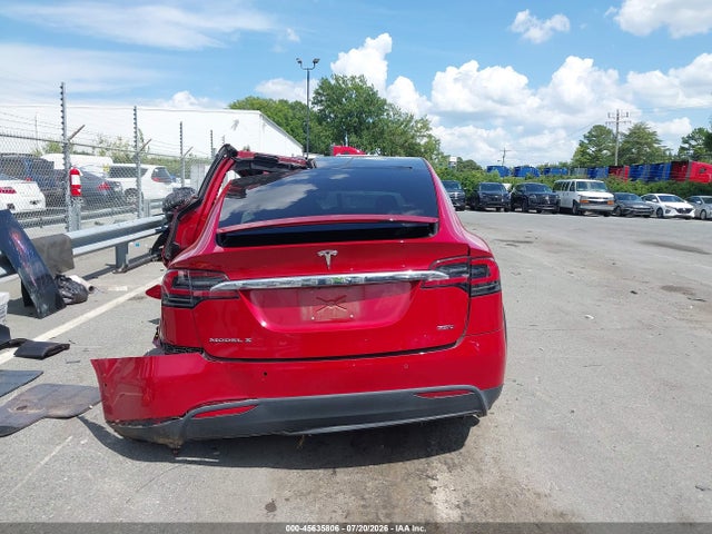 45635806 :رقم المزاد ، 5YJXCDE26GF030185 vin ، 2016 Tesla Model X 60d/70d/75d/90d مزاد بيع