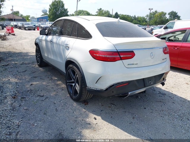 Продаж на аукціоні авто 2017 Mercedes-benz Amg Gle 43 Coupe 4matic, vin: 4JGED6EB3HA057706, номер лоту: 45635815