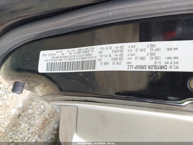 Aukcja sprzedaży 2010 Dodge Grand Caravan Sxt, vin: 2D4RN5D11AR331771, numer aukcji: 45635843