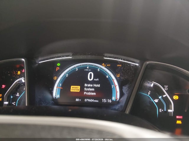 Продаж на аукціоні авто 2019 Honda Civic Ex, vin: 19XFC1F35KE018707, номер лоту: 45635890
