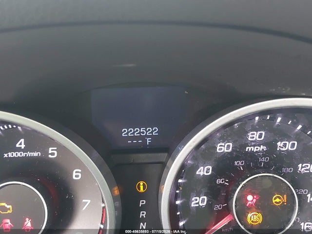 45635893 :رقم المزاد ، 19UUA8F25CA040127 vin ، 2012 Acura Tl 3.5 مزاد بيع