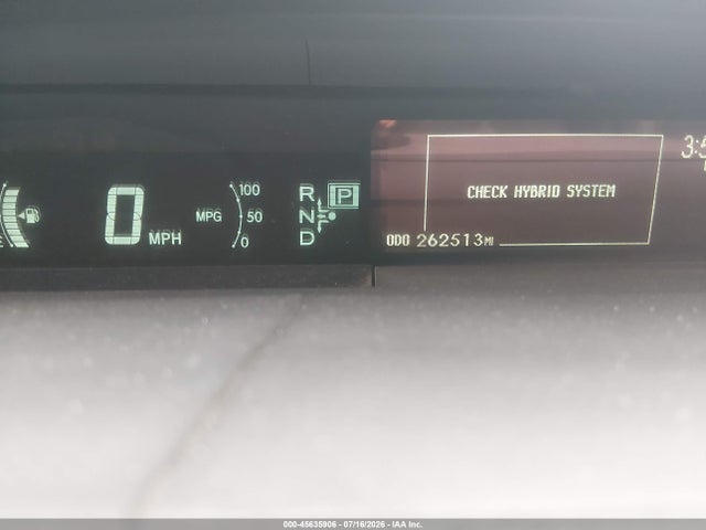 Aukcja sprzedaży 2010 Toyota Prius Iii, vin: JTDKN3DU0A0163547, numer aukcji: 45635906