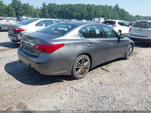 45635929 :رقم المزاد ، JN1BV7AR8EM685951 vin ، 2014 Infiniti Q50 Sport مزاد بيع